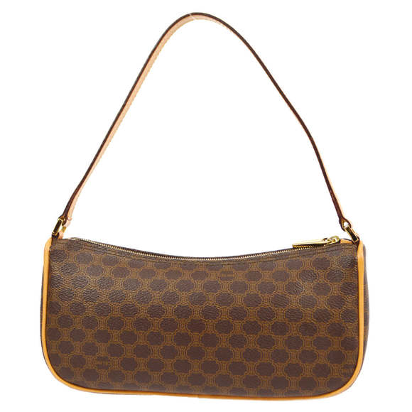 CELINE Macadam Handbag Brown 97893 - Picture 2 of 10